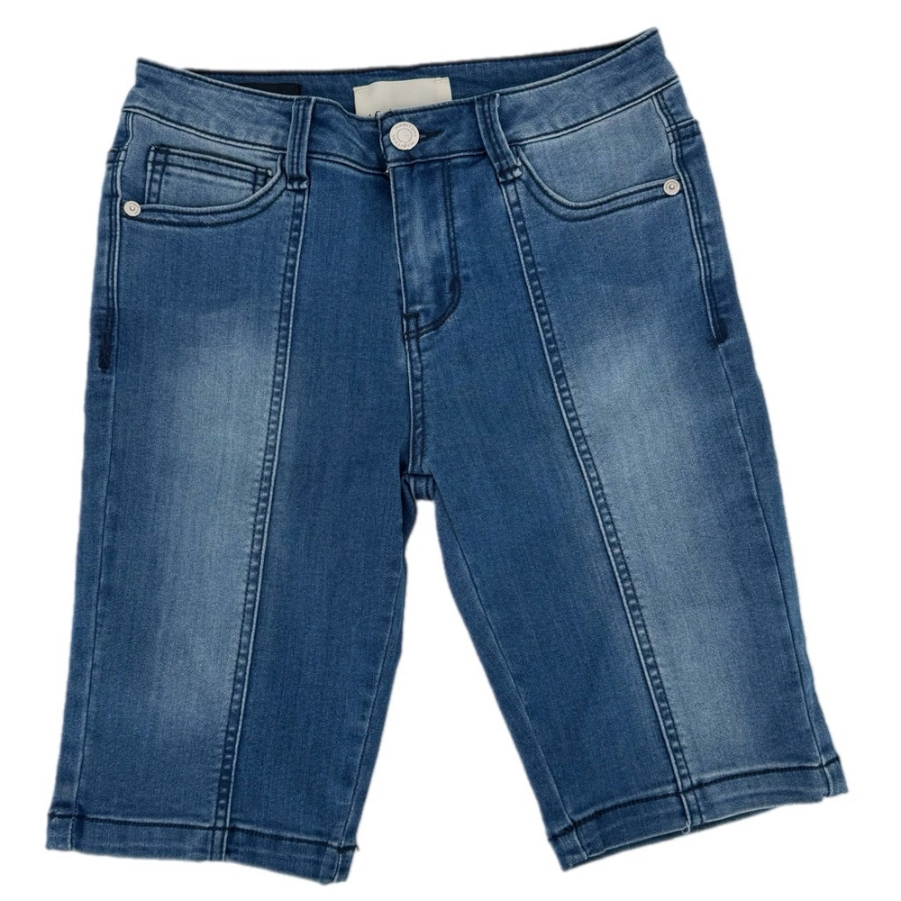Girls Habitual Girl Blue Denim Bermuda Shorts Size 12